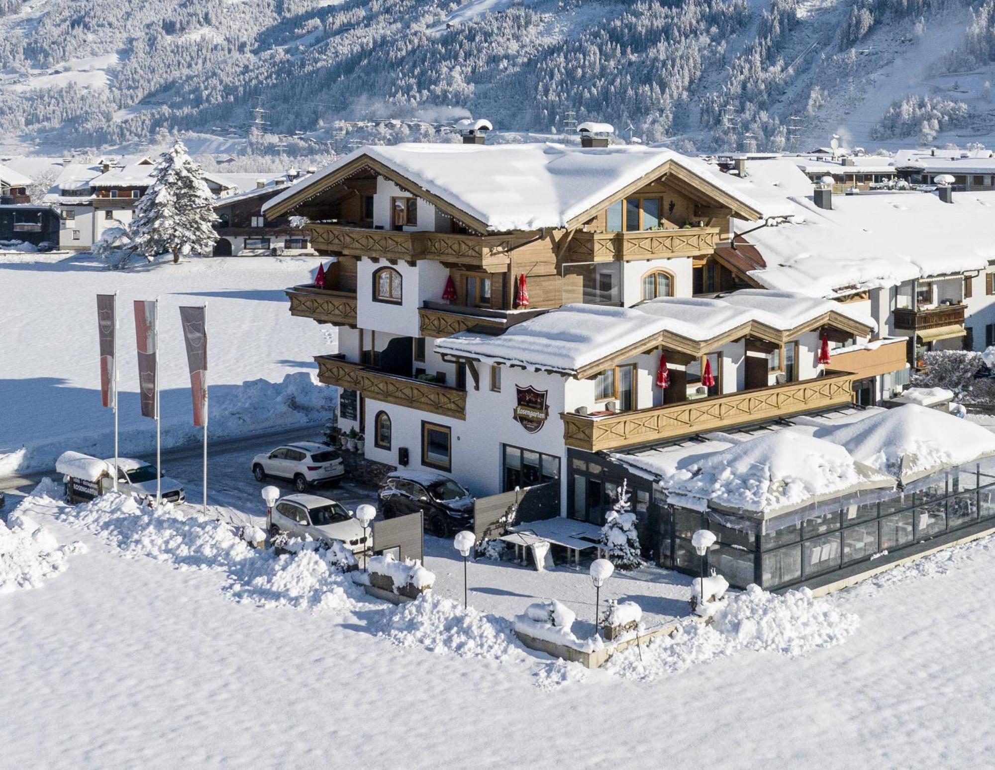 Hotel Restaurant Rosengarten Zell am Ziller Zewnętrze zdjęcie