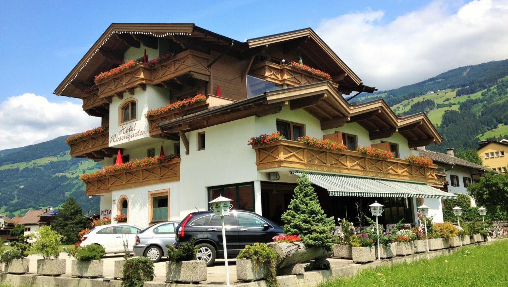 Hotel Restaurant Rosengarten Zell am Ziller Zewnętrze zdjęcie